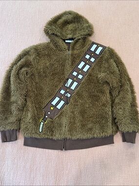 Chewbacca Star Wars small men’s  Fuzzy-Style fall / spring Jacket